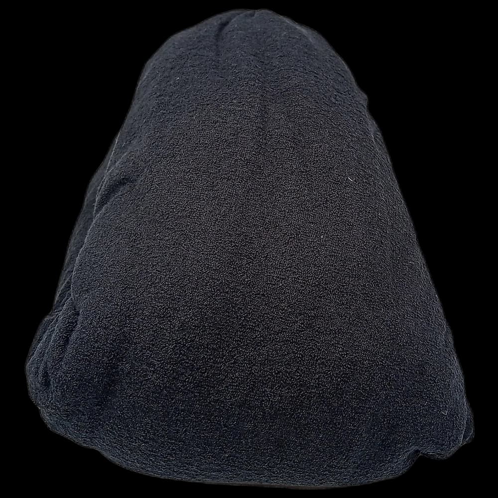 Bed Cover LRG with Face Hole - Black