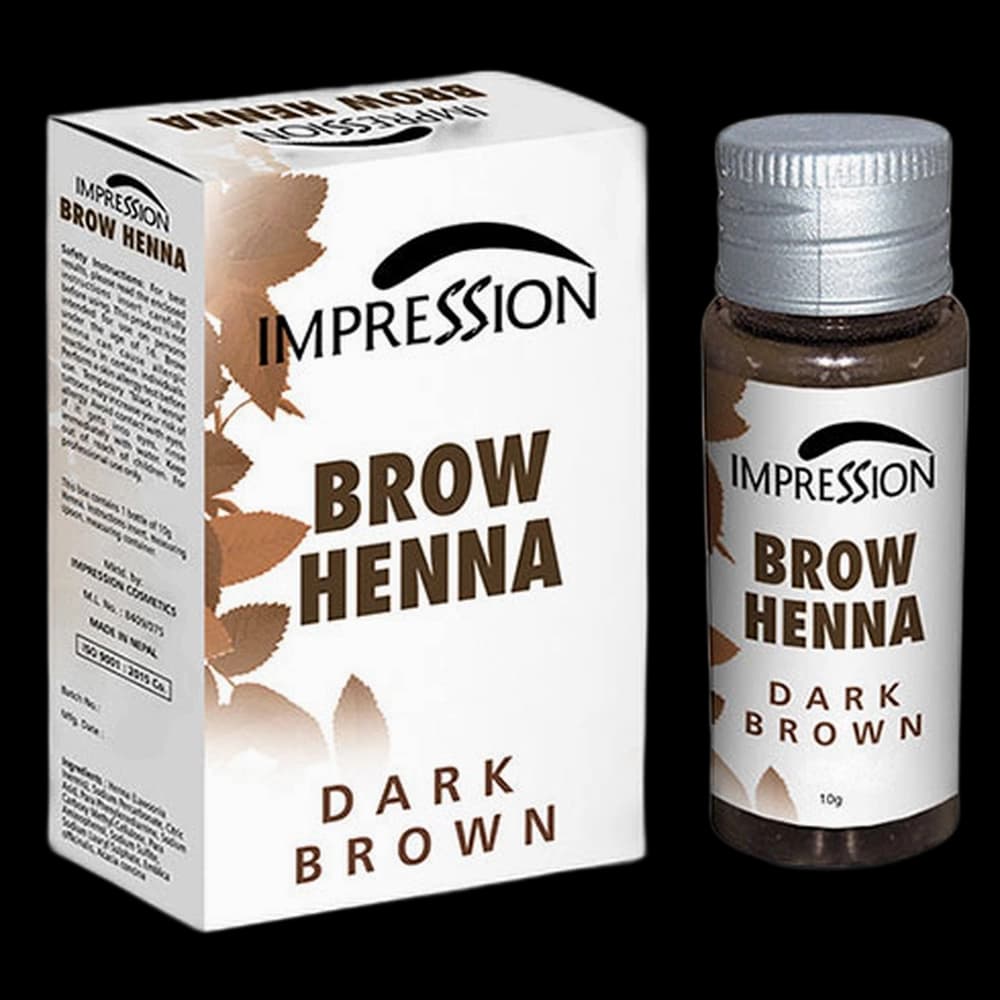 Brow Henna Powder - Dark Brown