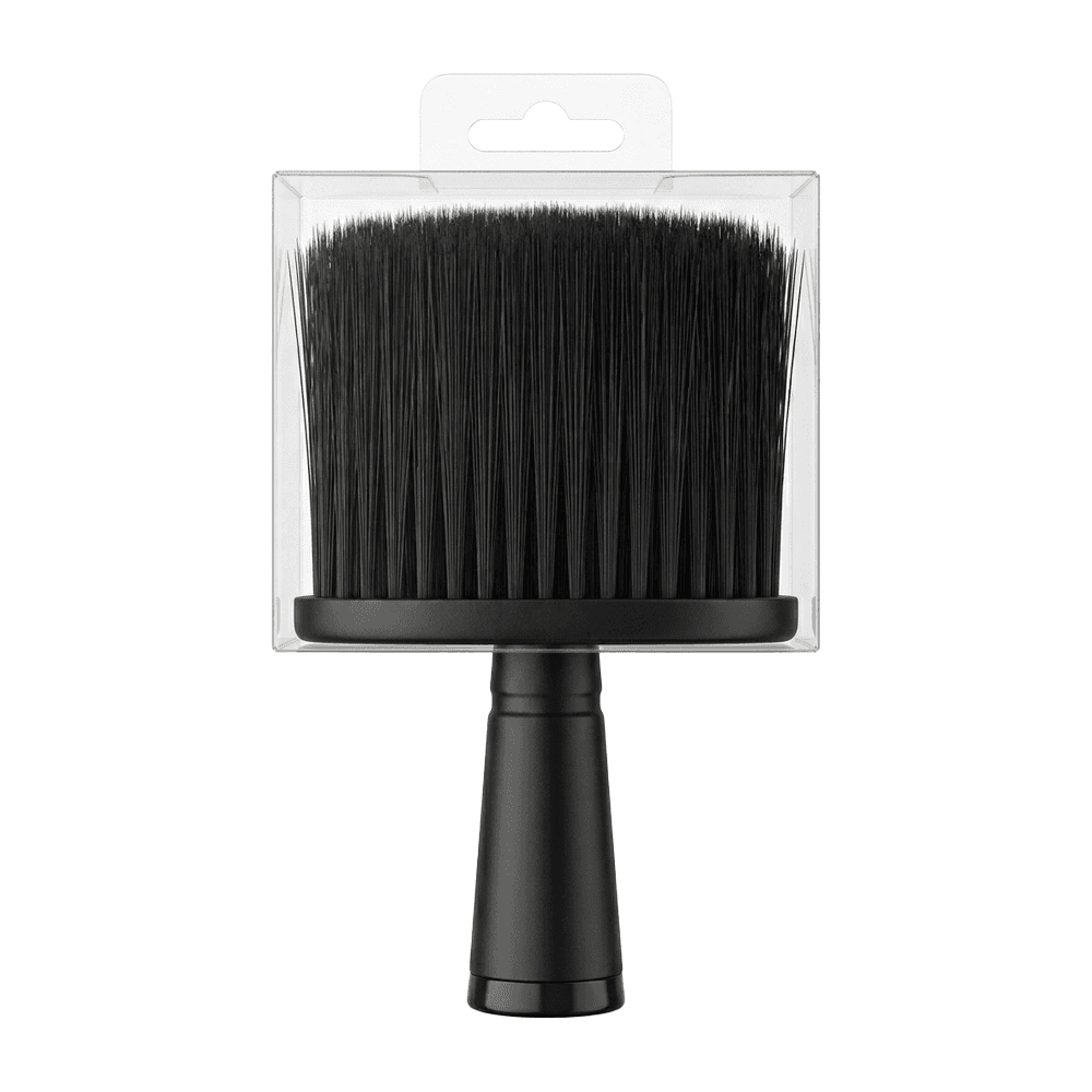 Neck Brush with Black Bristles & Handle