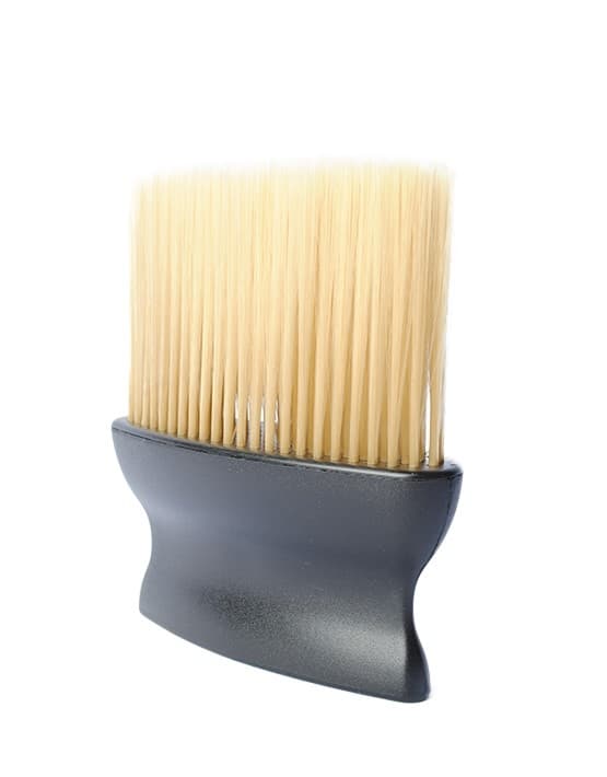 Neck Brush with Dark Wooden Handle