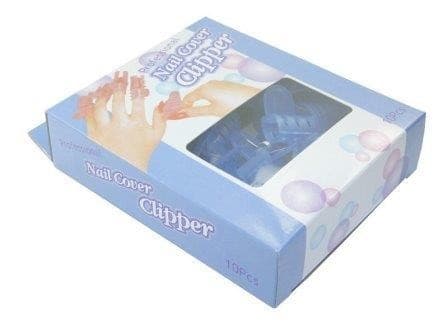 Artisan Nail Polish Protector Clips - Blue - 10