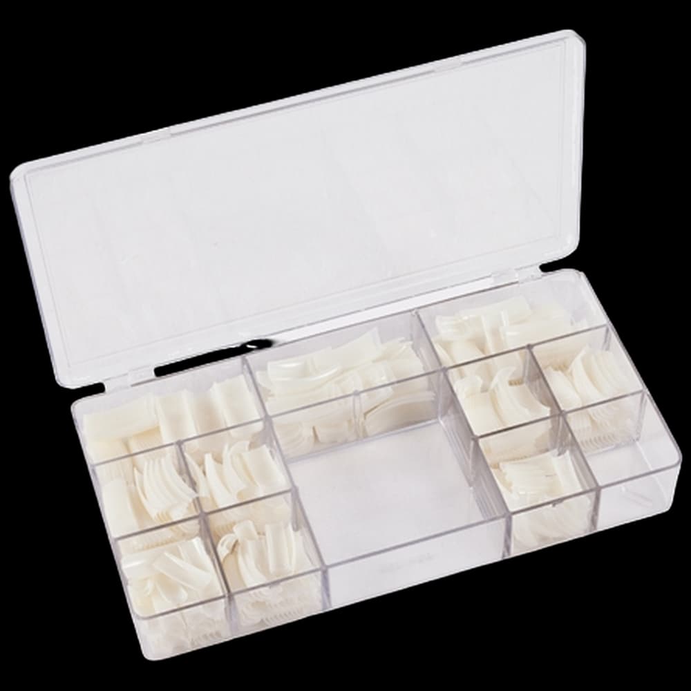 Sina Square Natural Nail Tip Set - 300pcs
